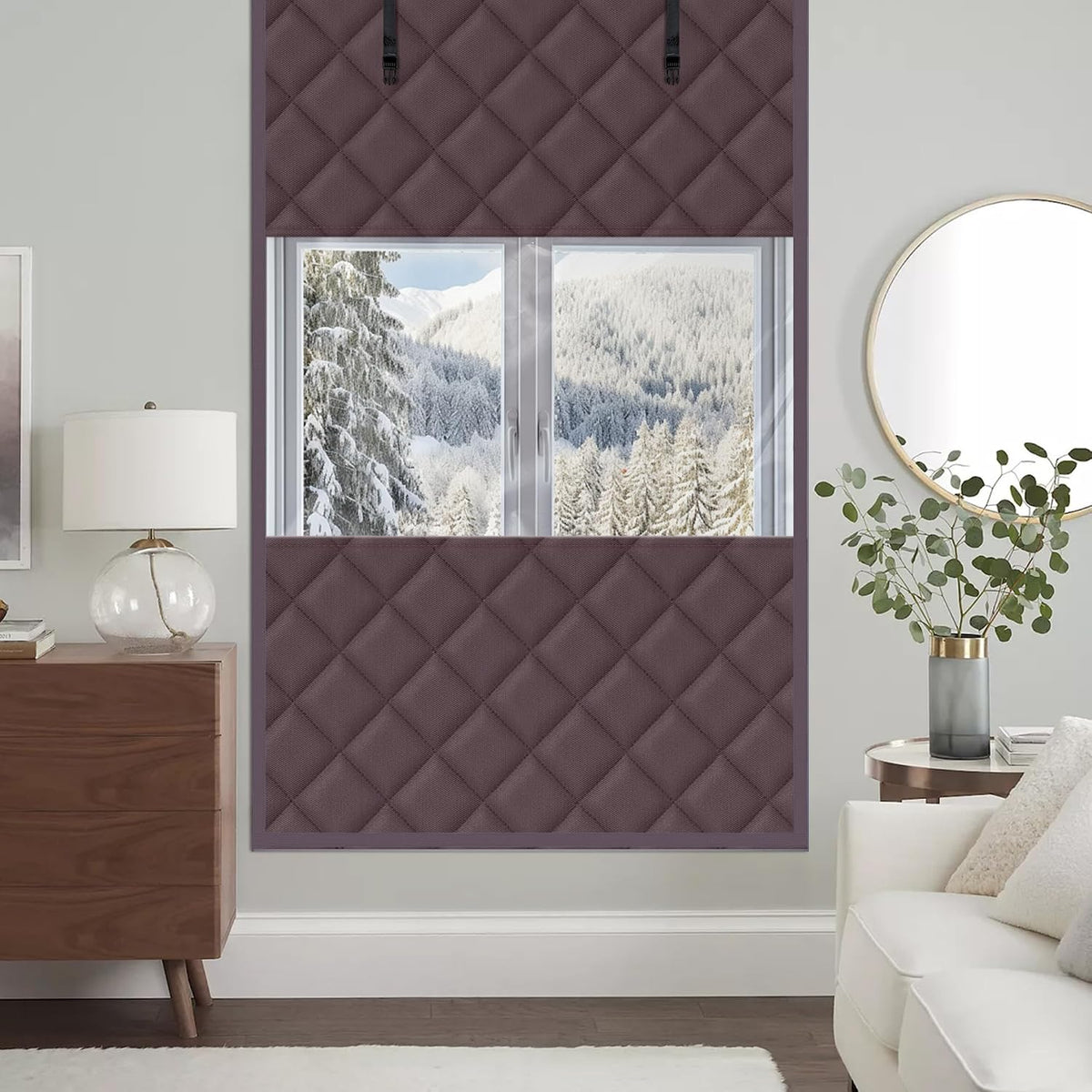 3-Layer Visible Winter Insulated Window Cover, Window Insulation Kit