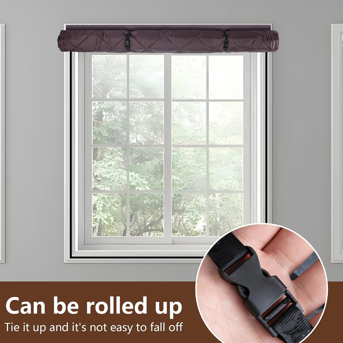 3-Layer Visible Winter Insulated Window Cover, Window Insulation Kit