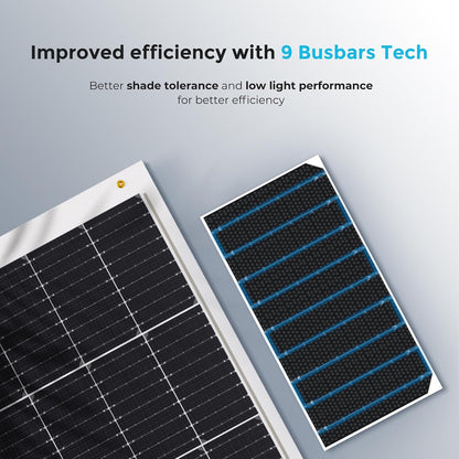 Flexible Solar Panel 100 Watt, 240° Ultra Flex Bendable