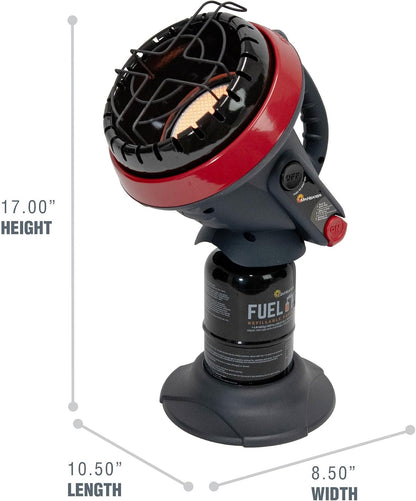 3,800 BTU Little Buddy Portable Radiant Propane Heater