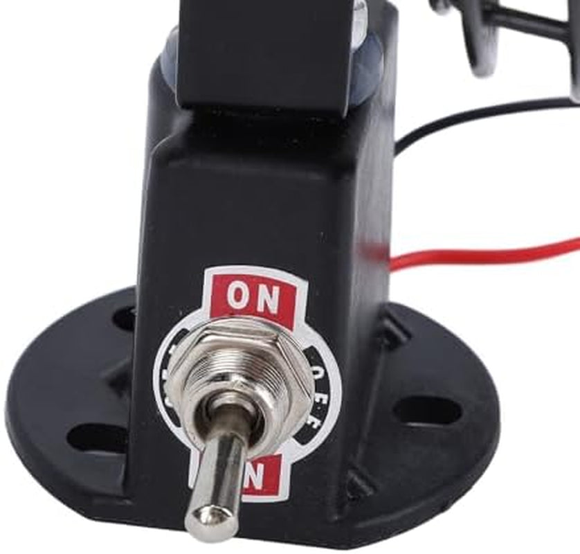 12V Heavy-Duty Metal Car Fan with Noise Reduction Technology for Vehicles, Boats, and Buses (8 Inch)