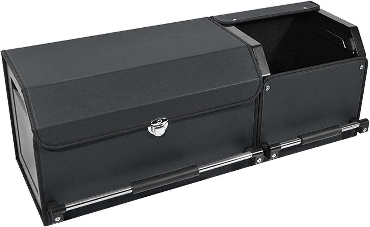 Leather Car Trunk Organizer SUV Trunk Organizer Car Trunk Storage Organizer