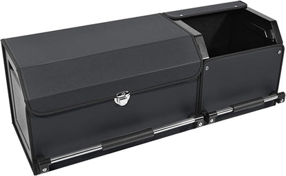 Leather Car Trunk Organizer SUV Trunk Organizer Car Trunk Storage Organizer