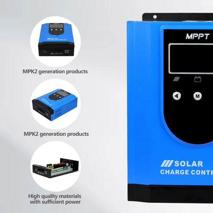 High-Efficiency MPPT Solar Charge Controller for Enhanced Battery Management