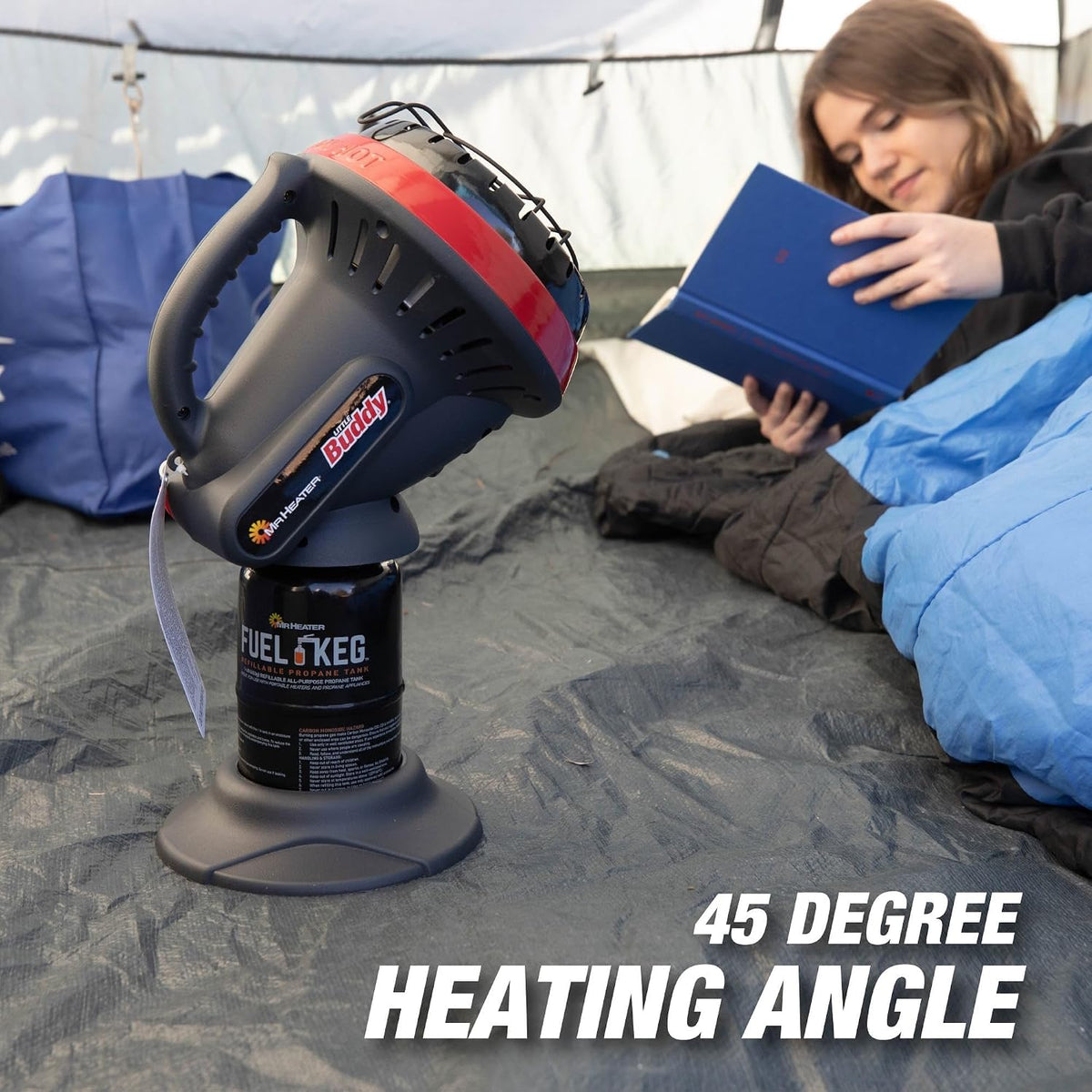 3,800 BTU Little Buddy Portable Radiant Propane Heater
