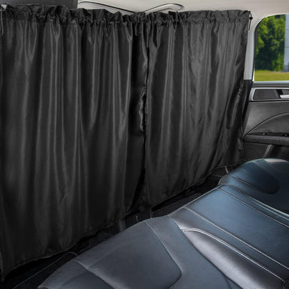 Car Divider Curtain, Wide Blackout for Sedans, Suvs & Vans