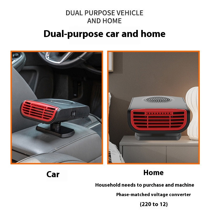 Portable Car Heater and Blower for Defrosting and Demisting