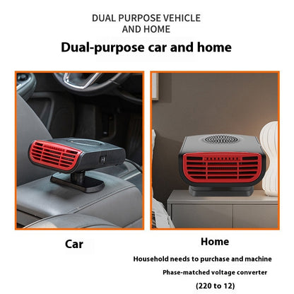 Portable Car Heater and Blower for Defrosting and Demisting