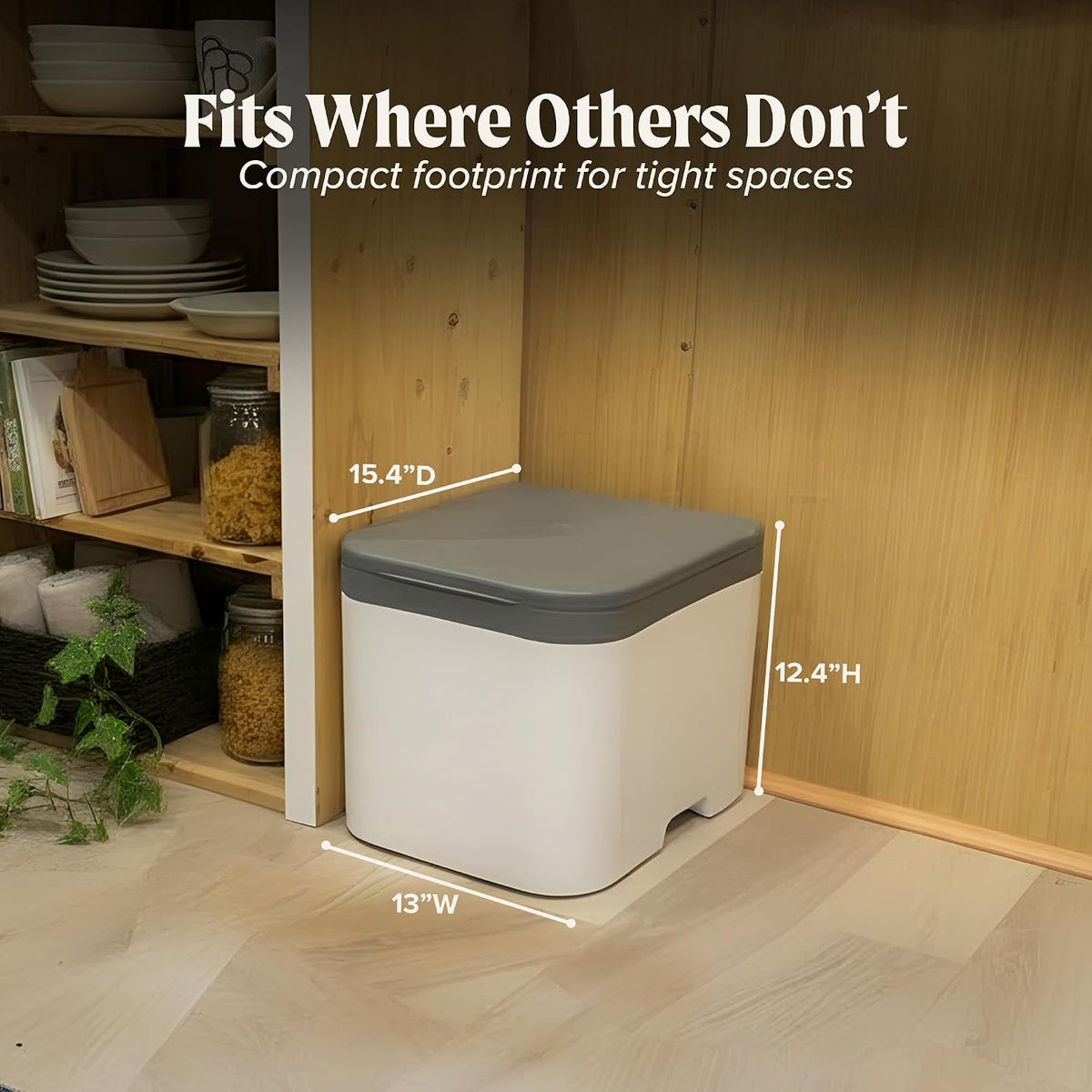 NOMAD Self-Contained Composting Toilet – Urine-Diverting, Portable RV