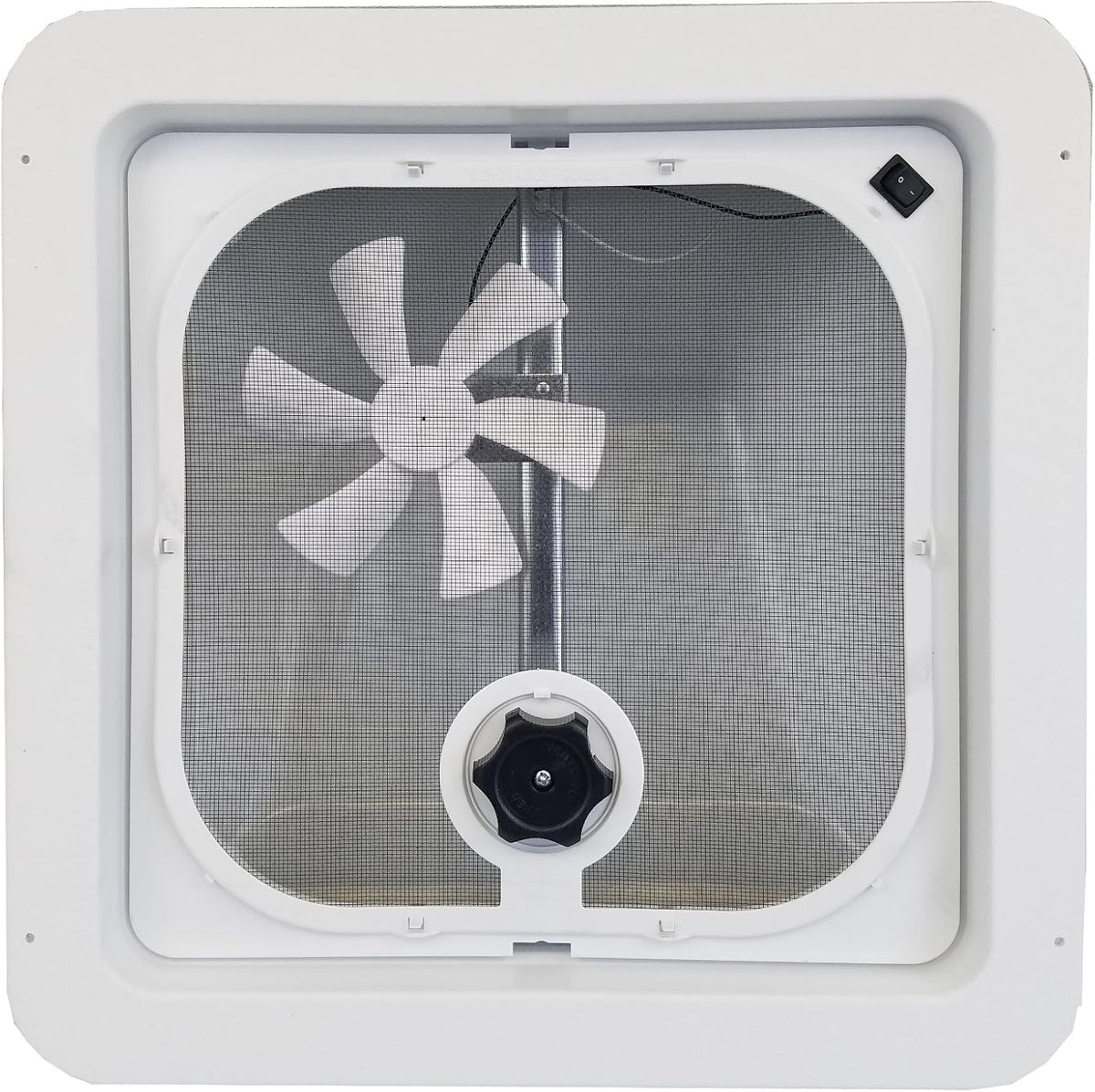 Ventline RV Roof Vent White W/ 12 Volt Fan, Putty & Screws¡­