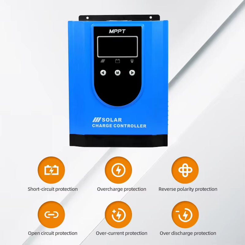 High-Efficiency MPPT Solar Charge Controller for Enhanced Battery Management
