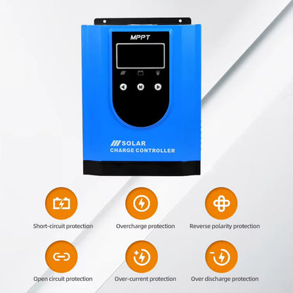 High-Efficiency MPPT Solar Charge Controller for Enhanced Battery Management