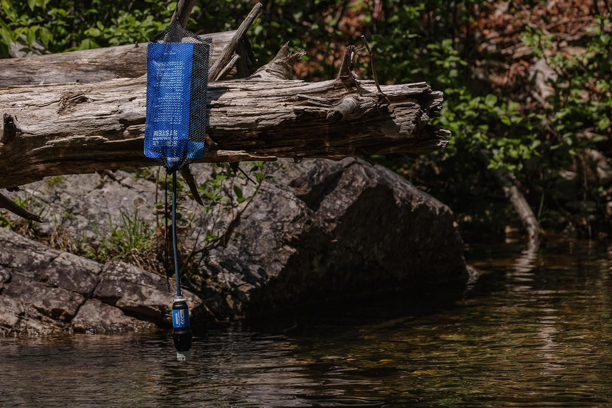 Products SP129 Squeeze Water Filtration System W/Two 32-Oz Squeeze Pouches, Straw, and Hydration Pack Adapter