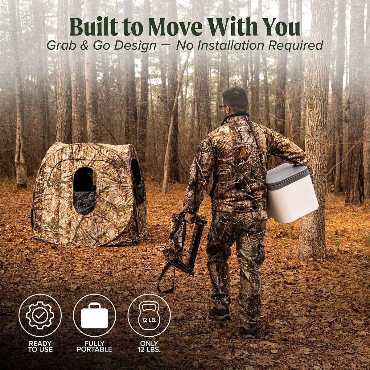 NOMAD Self-Contained Composting Toilet – Urine-Diverting, Portable RV