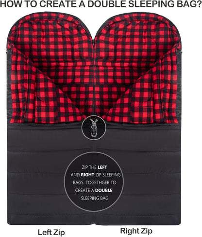 Sleeping Bags for Adults XXL Cold Weather