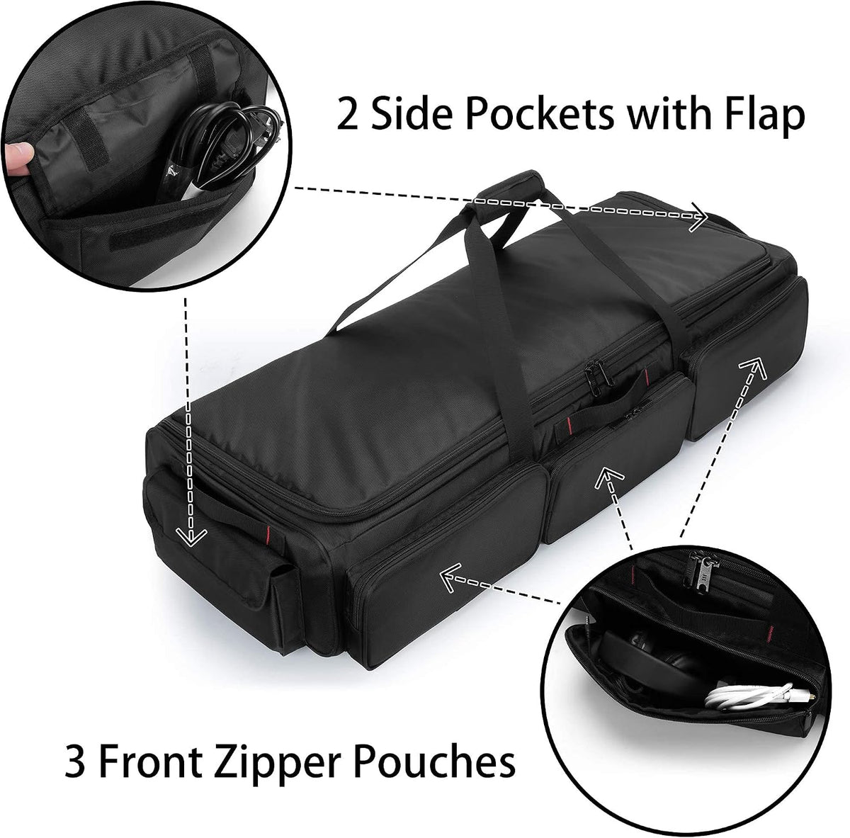 Underseat Storage Bag Fit for Supercrew Cab, Large, Bag Only