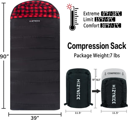 Sleeping Bags for Adults XXL Cold Weather