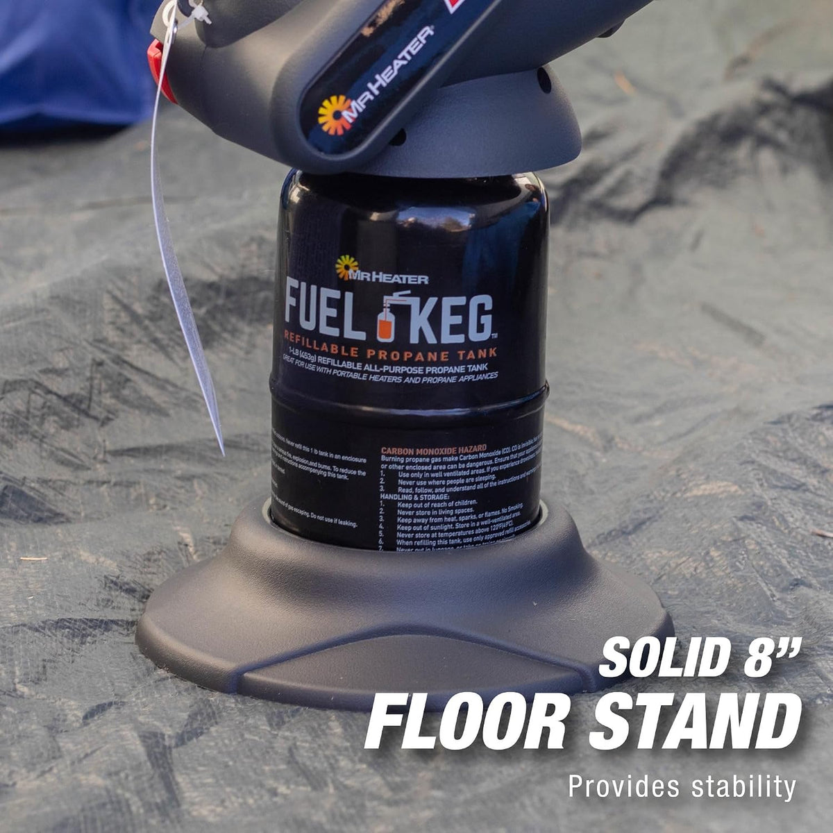 3,800 BTU Little Buddy Portable Radiant Propane Heater