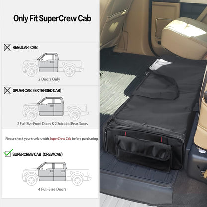 Underseat Storage Bag Fit for Supercrew Cab, Large, Bag Only