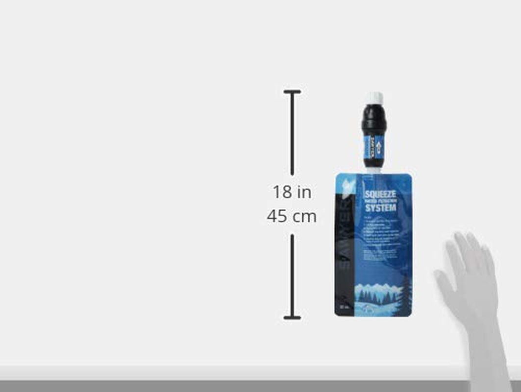 Products SP129 Squeeze Water Filtration System W/Two 32-Oz Squeeze Pouches, Straw, and Hydration Pack Adapter