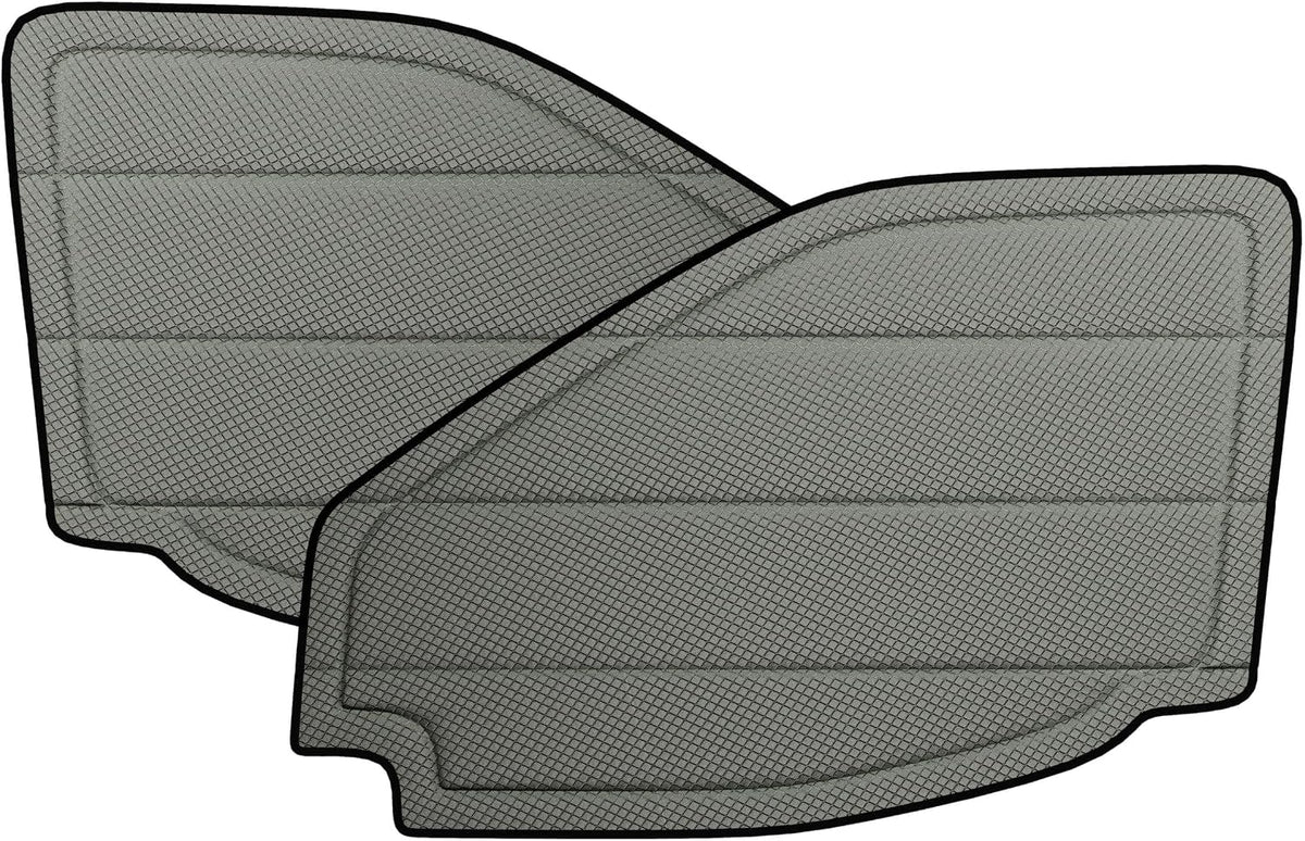 Front Door Window Covers(Pair) for Ford Transit Medium/High Roof, 2015-2026, Magnetic Insulated Blackout Window Sunshade, Foldable Design, Allseasonguard