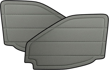 Front Door Window Covers(Pair) for Ford Transit Medium/High Roof, 2015-2026, Magnetic Insulated Blackout Window Sunshade, Foldable Design, Allseasonguard