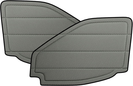 Front Door Window Covers(Pair) for Ford Transit Medium/High Roof, 2015-2026, Magnetic Insulated Blackout Window Sunshade, Foldable Design, Allseasonguard
