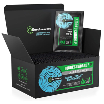 Biodegradable Wipes for Men or Women