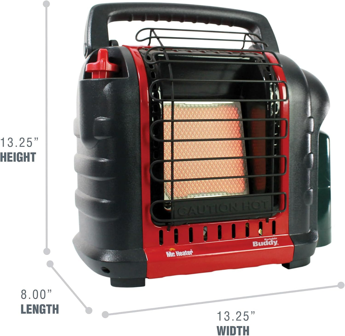 9,000 BTU Portable Buddy Radiant Propane Heater