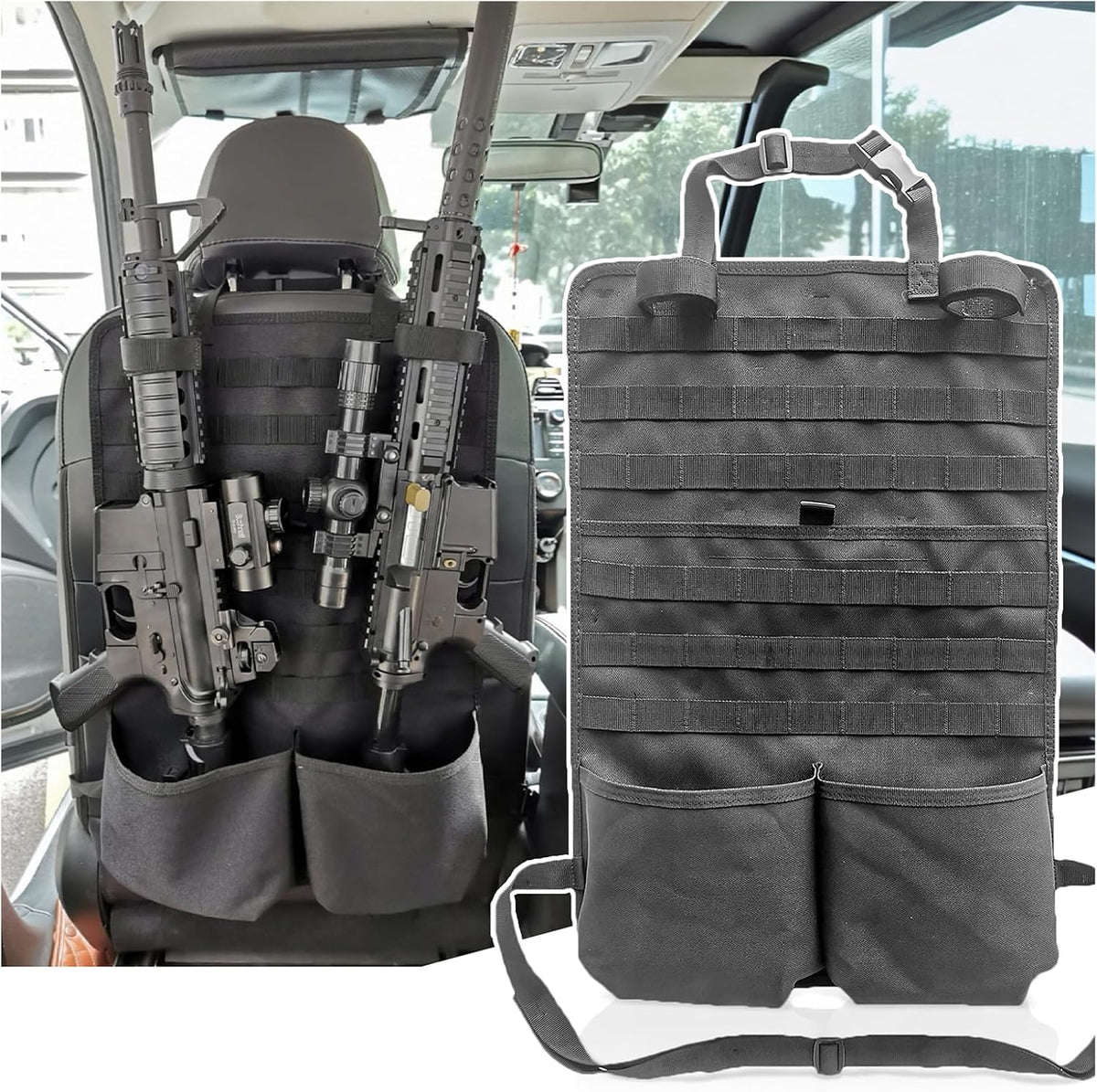 Tactical Car Seat Back Organizer